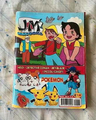 Rivista JM Cartoons n.25 Pokemon Beyblade ecc