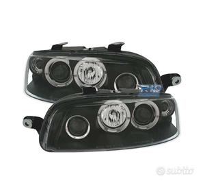 FARI PER FIAT PUNTO 99-03 ANGEL EYES FONDO NERO