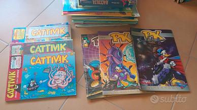 LOTTO/BLOCCO 70 UMORISTICI MISTI cattivik paperini
