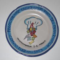 Piatto CONVIVIO 1993 RISTORANTI DEL BUON RICORDO