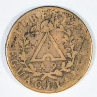 Moneta 2 Soldi Nazione Piemontese - Anno 9 - 1800