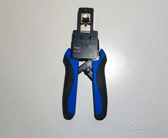 Pinza Alpha Elettronica x connettori RJ45 passanti