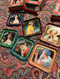 Set sottobicchieri vintage Coca Cola