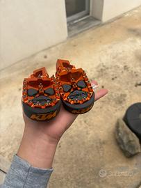 pedane in ergal arancione nuove