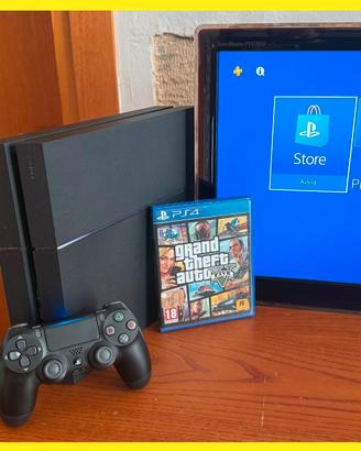 Playstation 4 + joypad + GTA5