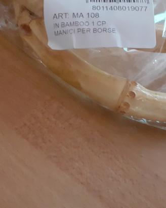 manici per borse in bambu'