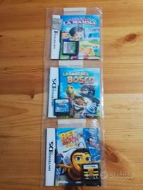 3 GIOCHI PER CONSOLE DS