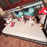 letto ferro battuto singolo...