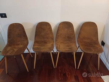 set 4 sedie Maison du Monde modello "Clyde",