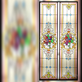 Vetrate artistiche porte finestre muri divisori