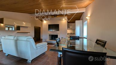 Appartamento su due piani vista lago