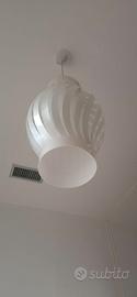 Lampadario di design bianco – elegante e moderno