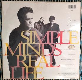 Simple Minds - Real Life - vinile 33 giri - 1991