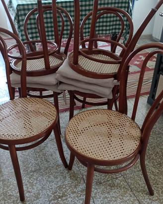 6 Sedie Thonet originali restaurate