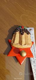 appendino cersmica a forma panettone vintage 