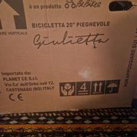 Bicicletta pieghevole BeBilke Giulietta
