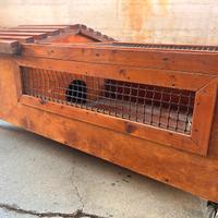 Gabbia mobile in legno fatta a mano