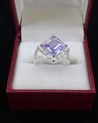 Anello Argento 925 con pietre dure