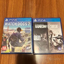 WATCH DOGS 2 E RAINBOW 6 SIEGE