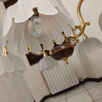 Lampadario moderno stile classico.