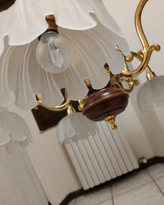 Lampadario moderno stile classico.