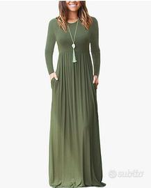 Abito manuche lunghe taglia L