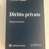 DIRITTO PRIVATO Francesco Galgano