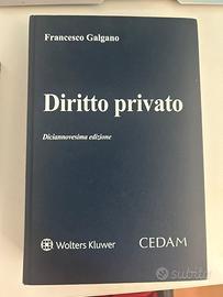 DIRITTO PRIVATO Francesco Galgano