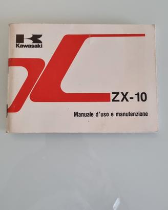ZX-10 uso e manutenzione 