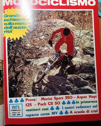 Rivista MOTOCICLISMO numero 2 del 1975