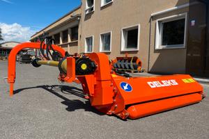 Trincia argini a mazze 170cm per trattore, cardano