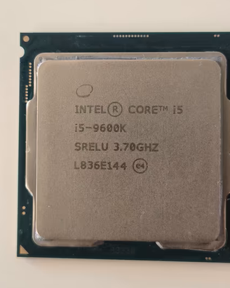 Intel Core i5-9600K 3.70GHz perfetto come nuovo