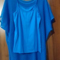 maglia traforata con top ⭐