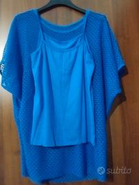 maglia traforata con top ⭐