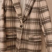 Cappottino grigio rosa e beige