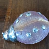 Cuccinella Murano e argento, vintage. 