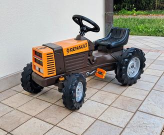 trattore a pedali Renault vintage anni 80 Biemme