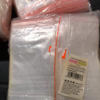 bustine trasparenti con chiusura zip