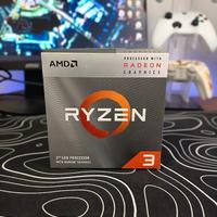 CPU AMD Ryzen 3 3200G + Scatola e Dissipatore