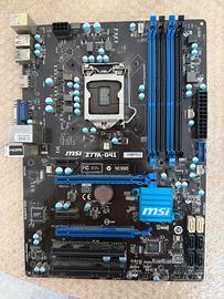 Scheda madre MSI Z77A-G41 Socket LGA1155