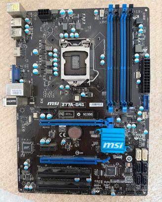 Scheda madre MSI Z77A-G41 Socket LGA1155