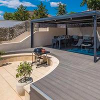 Incantevole casa con patio e vista mare