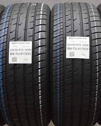 4 Pneumatici 245/50 R19 Kenda Emera Suv 605