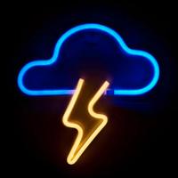 MUITOMAS LAMPADA AL NEON CLOUD da Muro