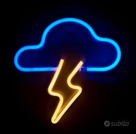 MUITOMAS LAMPADA AL NEON CLOUD da Muro