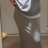 Tuta garzata con gonna