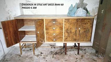 credenza in legno