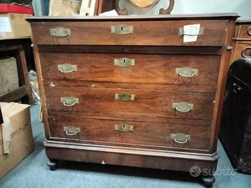 Comò cassettiera antica