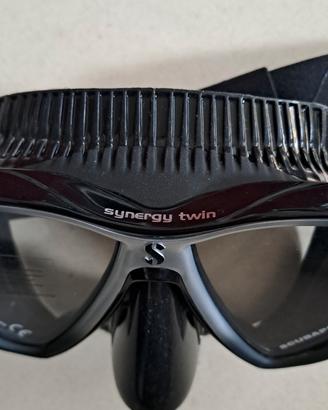 maschera snorkeling scubapro synergy twin