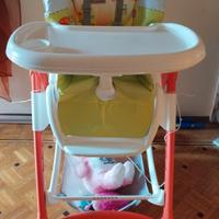 seggiolone pappa bimbo/a